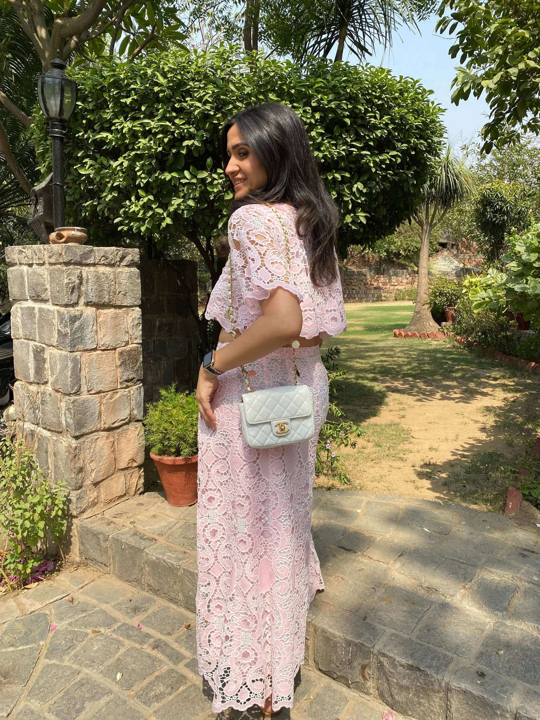 Work Stylish Multi Printed Heavy Work Gown for women
