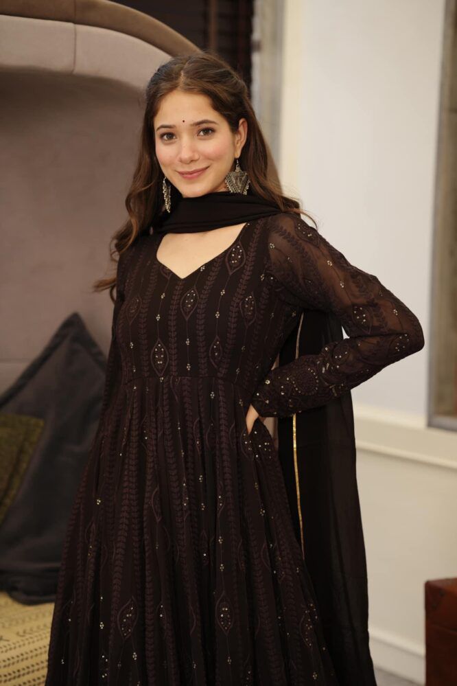 Beautiful Designer Party Wear Trendy Long Gown for girls