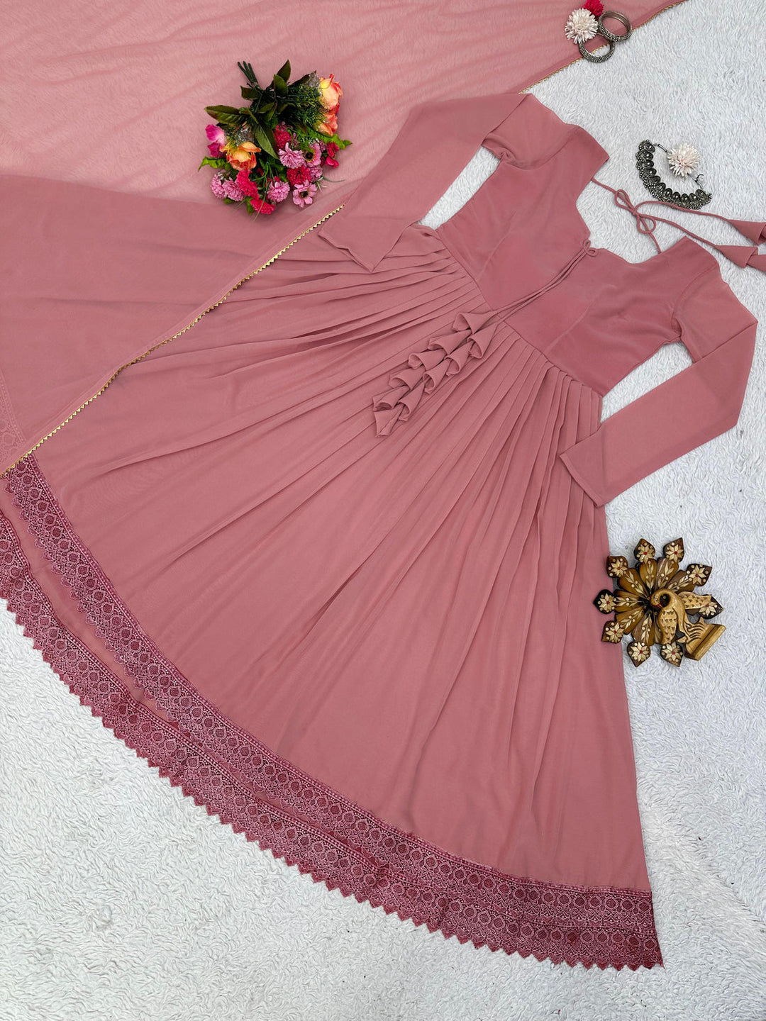 Beautiful Designer Party Wear Gown for girls