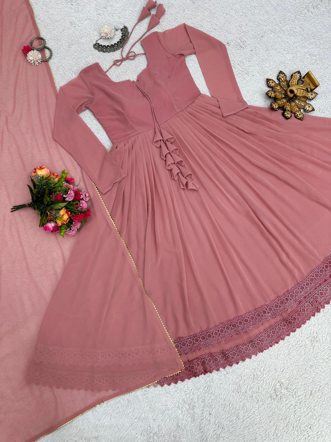 Beautiful Designer Party Wear Gown for girls