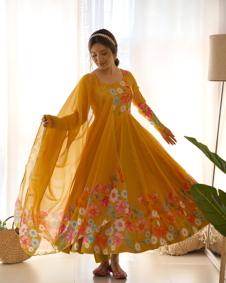 Anarkali Party Wear Online Gown for girls