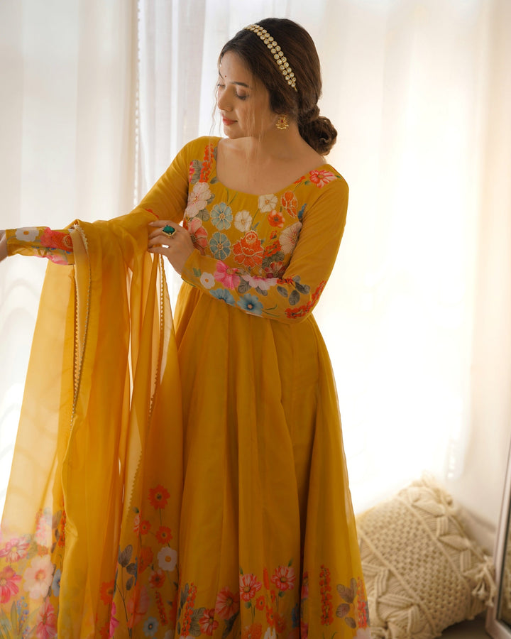 Anarkali Party Wear Online Gown for girls