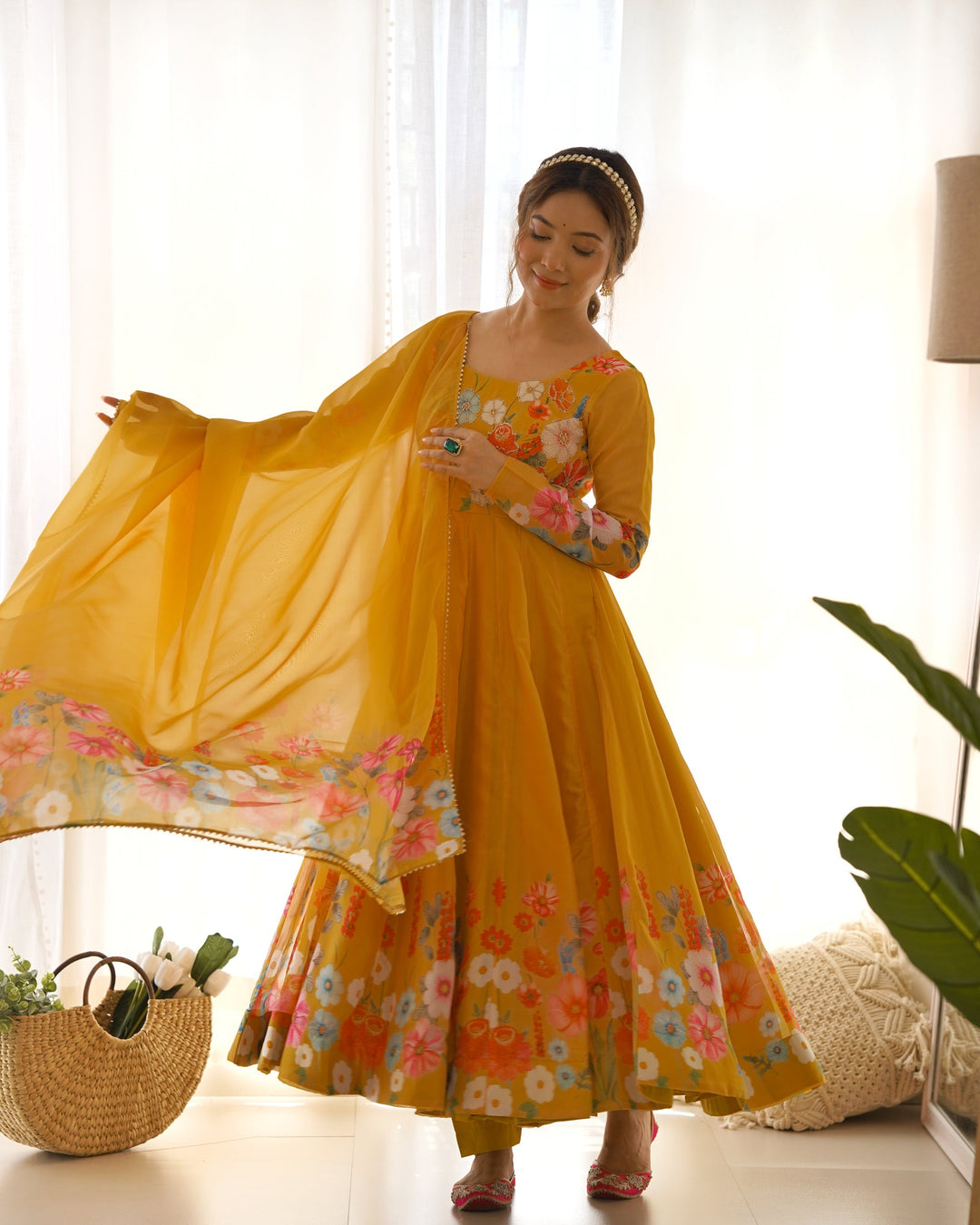 Anarkali Party Wear Online Gown for girls