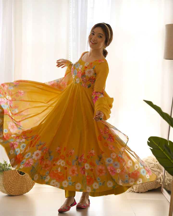 Anarkali Party Wear Online Gown for girls