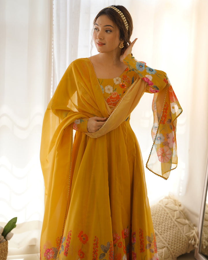 Anarkali Party Wear Online Gown for girls