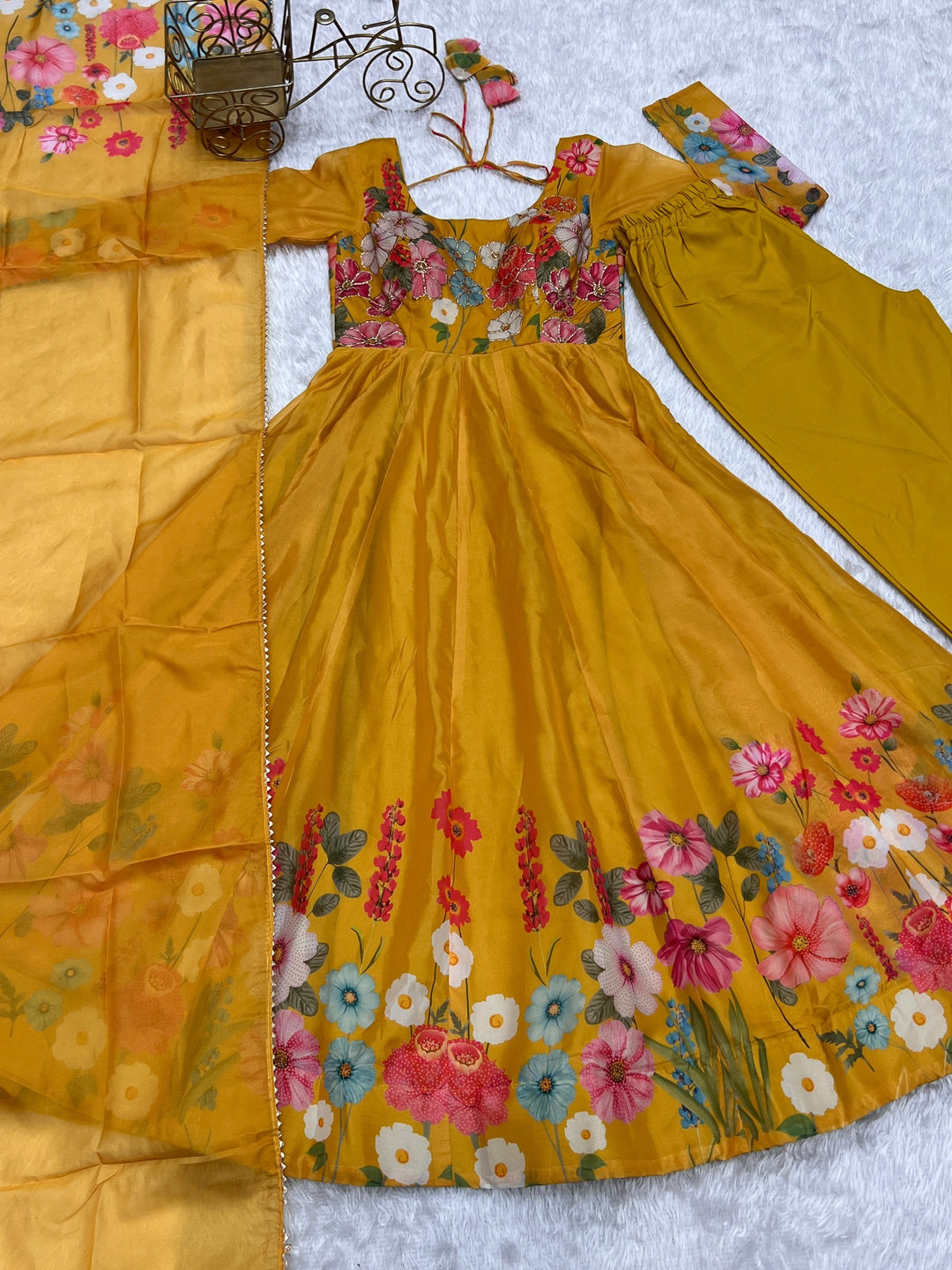 Anarkali Party Wear Online Gown for girls