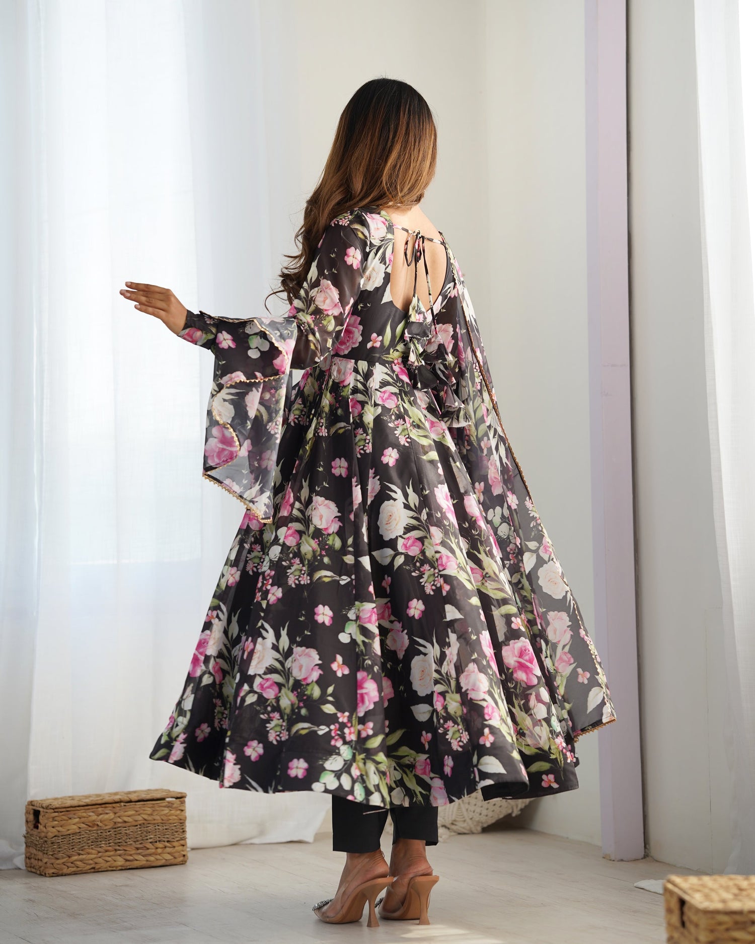 Embroidery Latest Designer Online Gown For Ladies