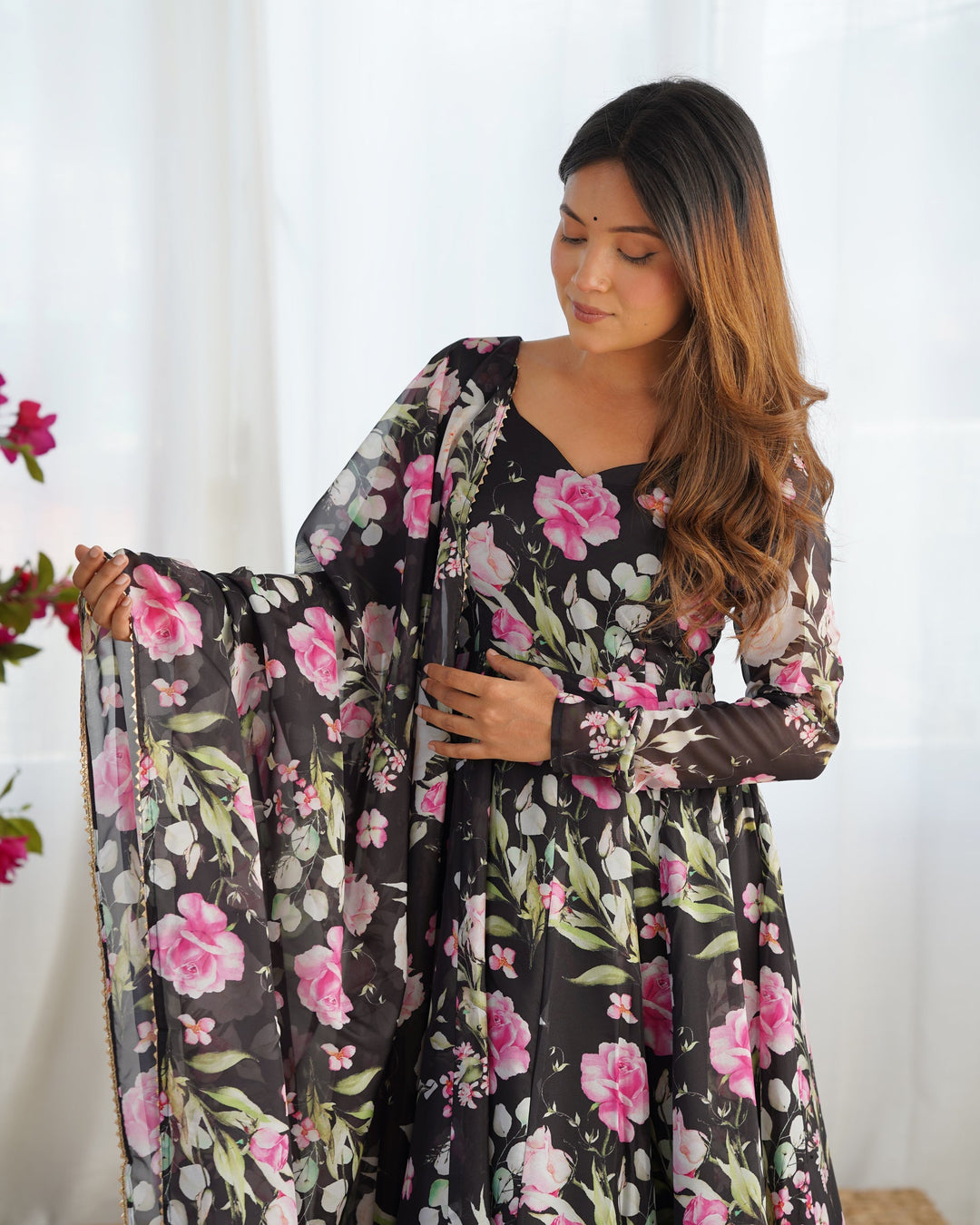 Embroidery Latest Designer Online Gown For Ladies