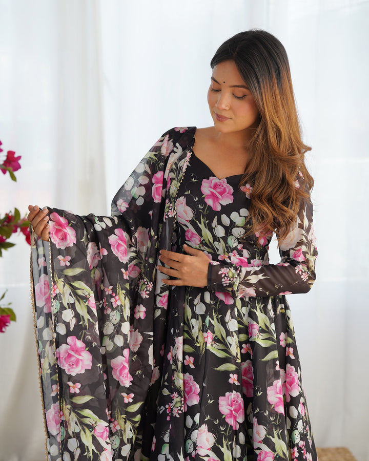 Embroidery Latest Designer Online Gown For Ladies