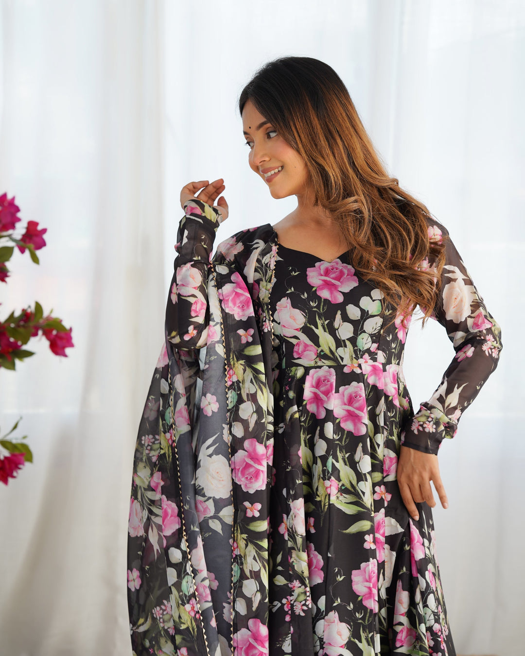 Embroidery Latest Designer Online Gown For Ladies