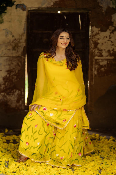 Adorning Designer Heavy Embroidery Work Gown for women