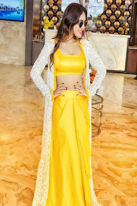 Amazing Party Wear Round Anarkali Flair Gown for girls
