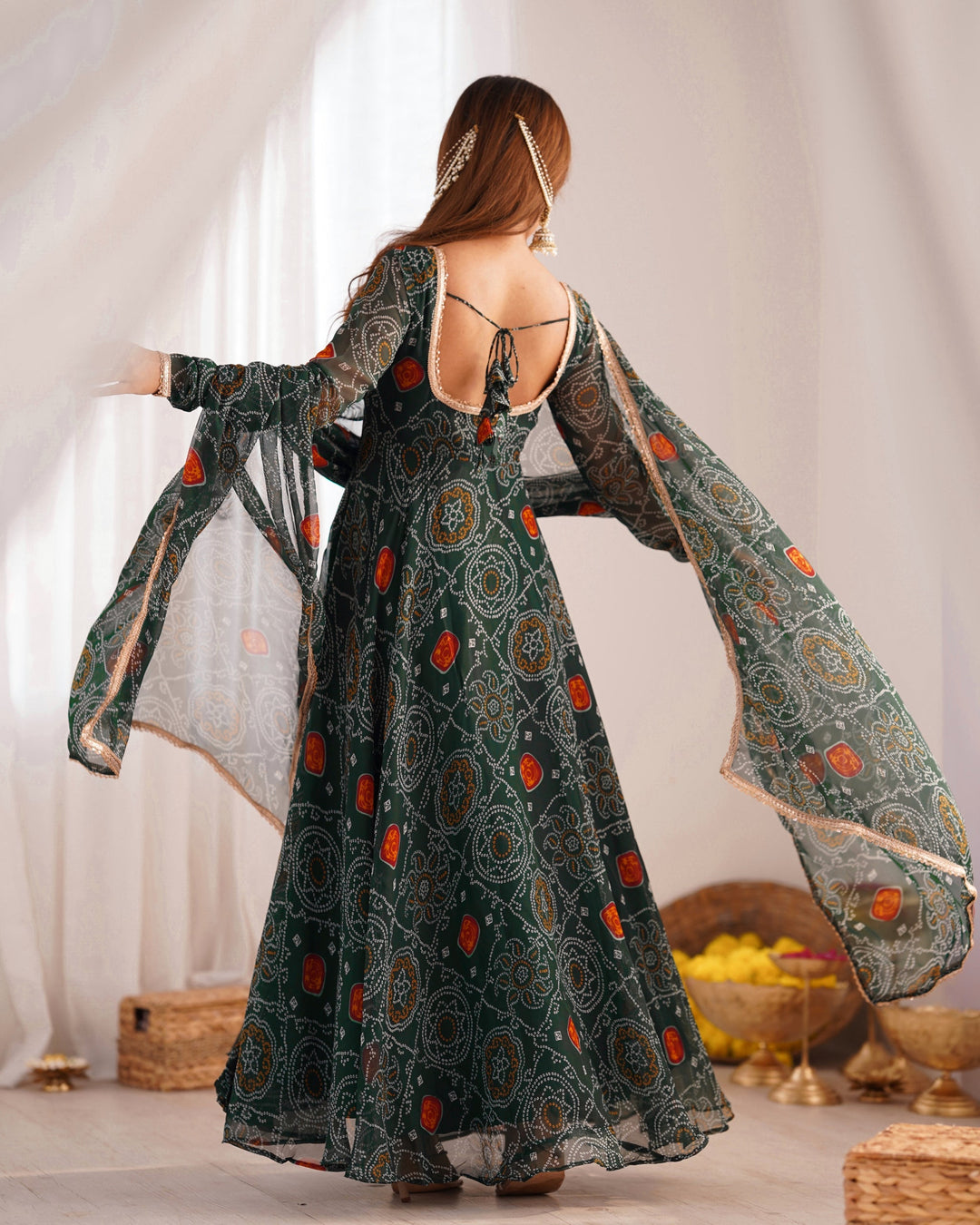 Cotton Silk Embrodiery Hand Work Designer Salwar Sarara Designs