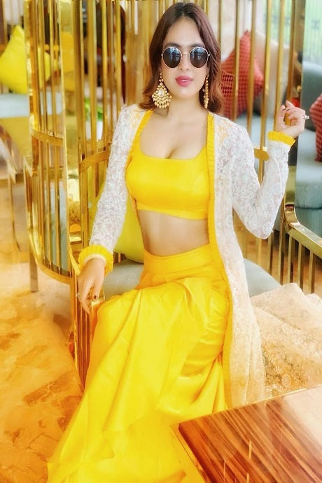 Amazing Party Wear Round Anarkali Flair Gown for girls