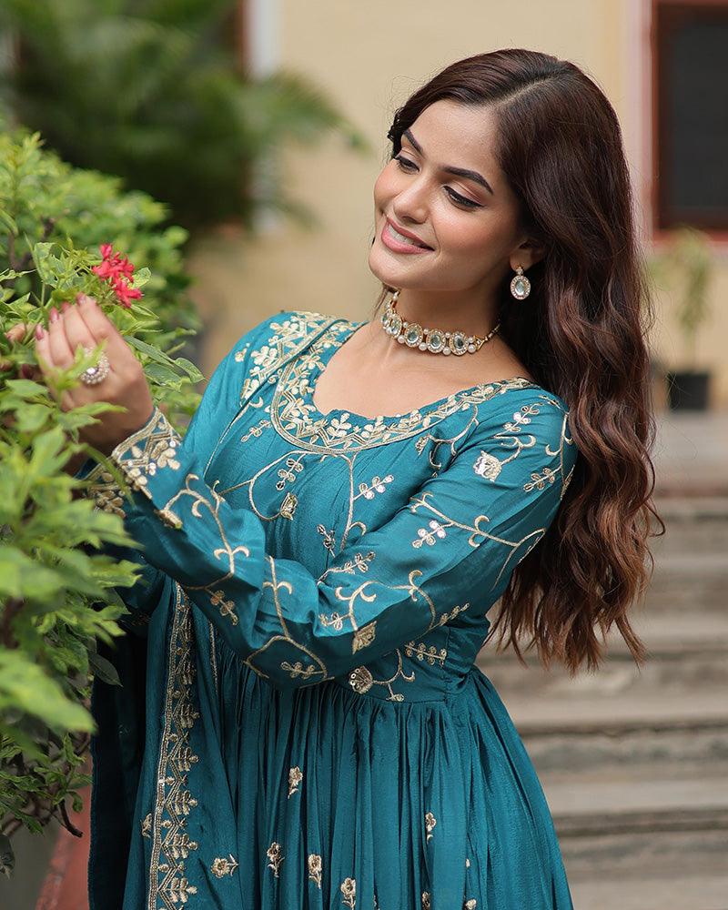 Admirable Heavy Anarkali Gown Collection for women