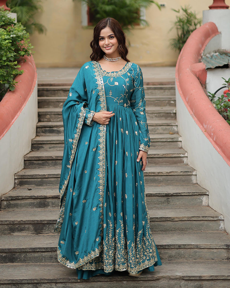 Admirable Heavy Anarkali Gown Collection for women