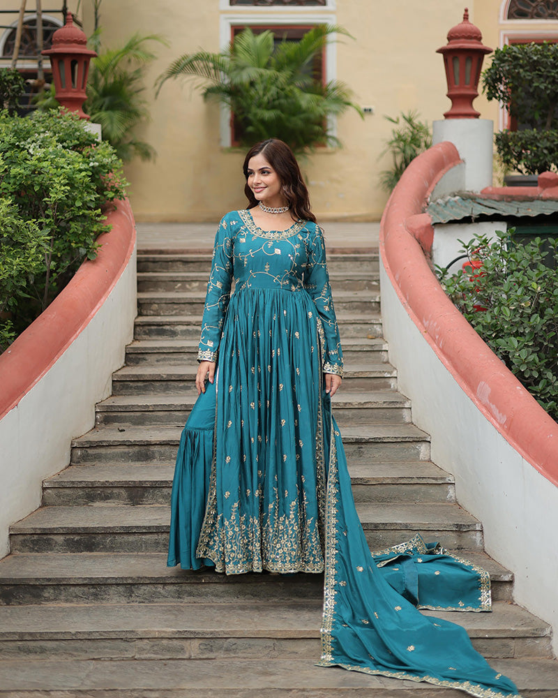 Admirable Heavy Anarkali Gown Collection for women