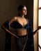 Unique Designer One Piece Work Pure Silk dark Blue color Lehenga Choli for women