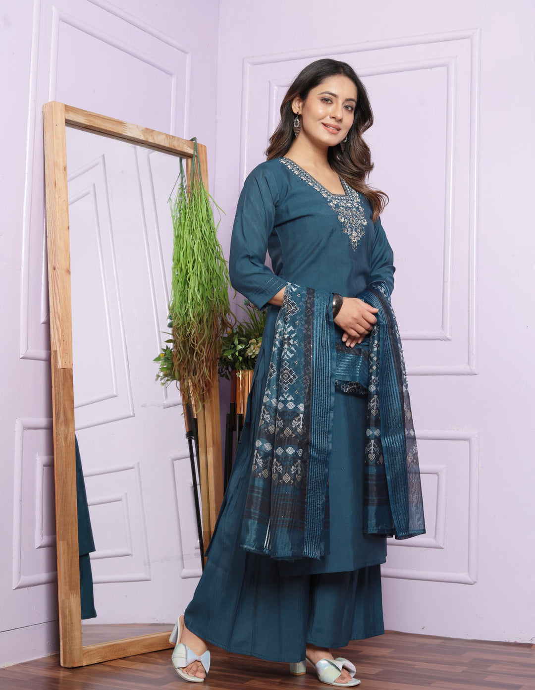 Embroidery and Hand Work Latest Gown Party Wear Online for girls