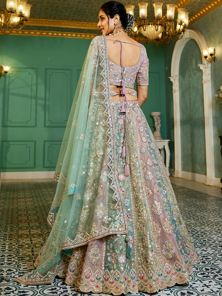Banglori Multi Indian Bridal Lehenga Choli In Low Price