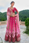 pink Color Embroidery Work Lehenga Choli Design Collection for bride