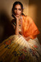 multi Color Printed Silk Occasion Wear Lehenga Collection for bride