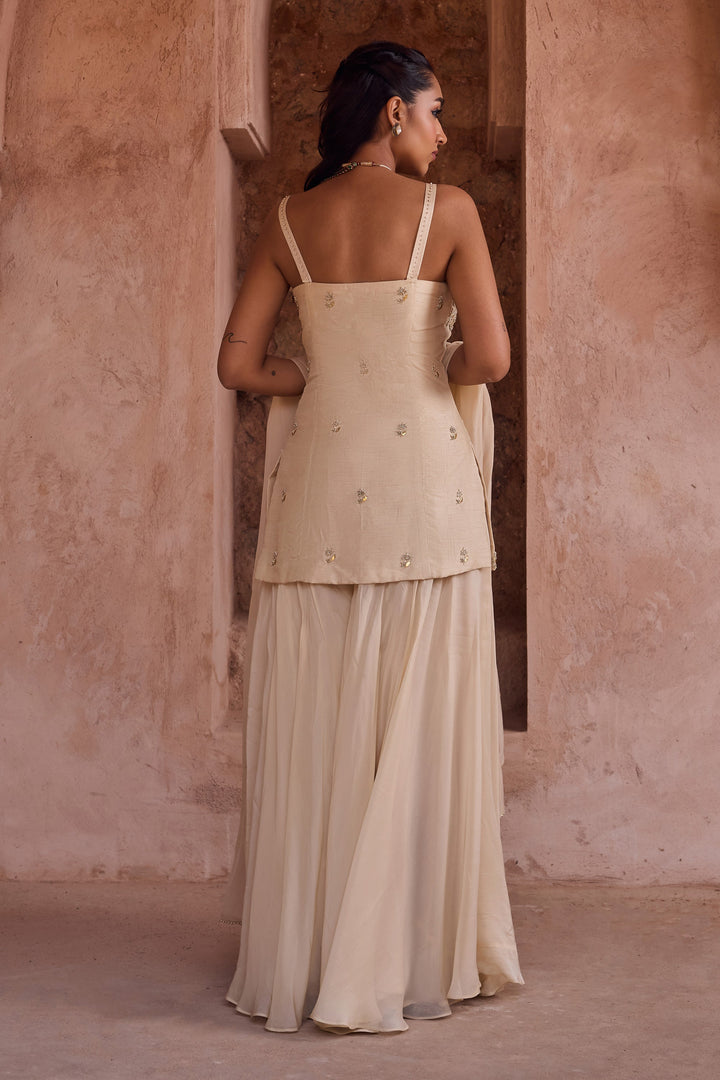 Velvet Mirror white color Salwar Suits Online
