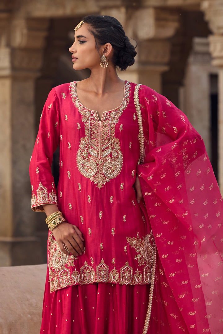pink Color Designer Salwar Suits Online