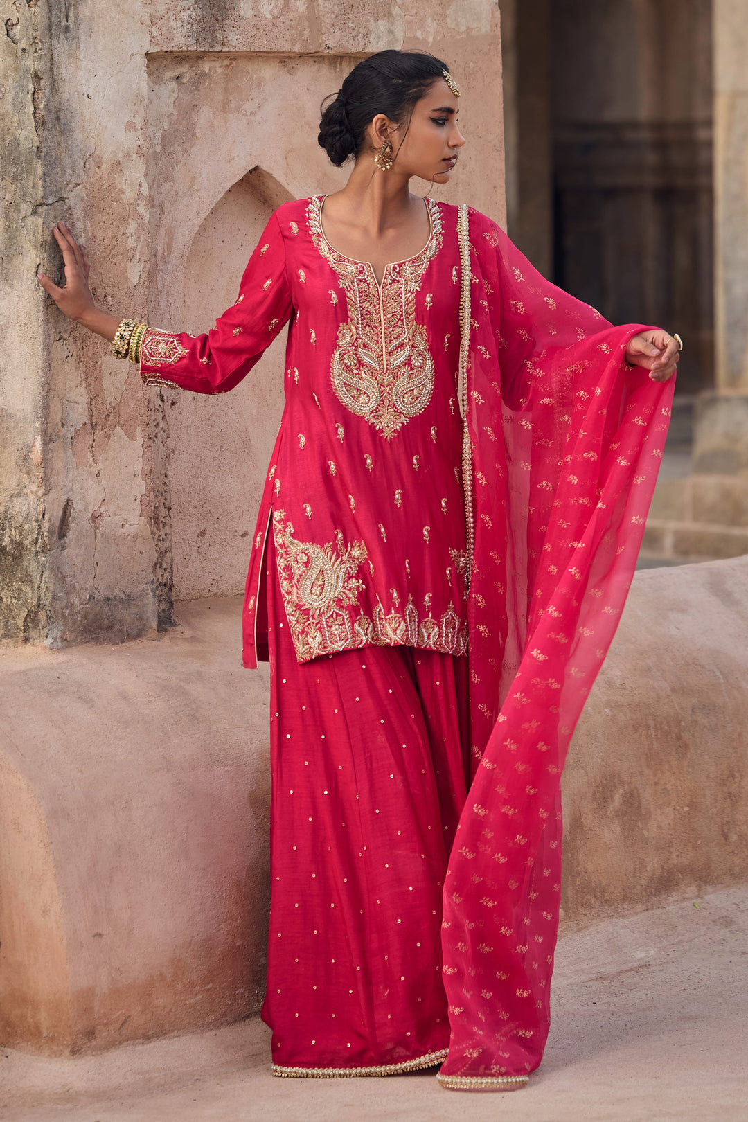 pink Color Designer Salwar Suits Online
