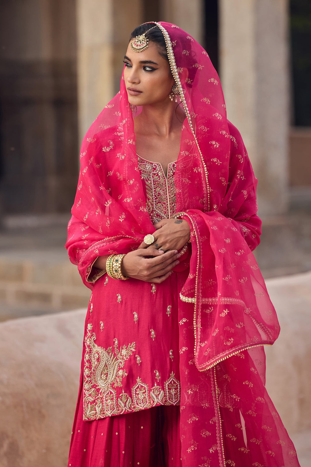pink Color Designer Salwar Suits Online