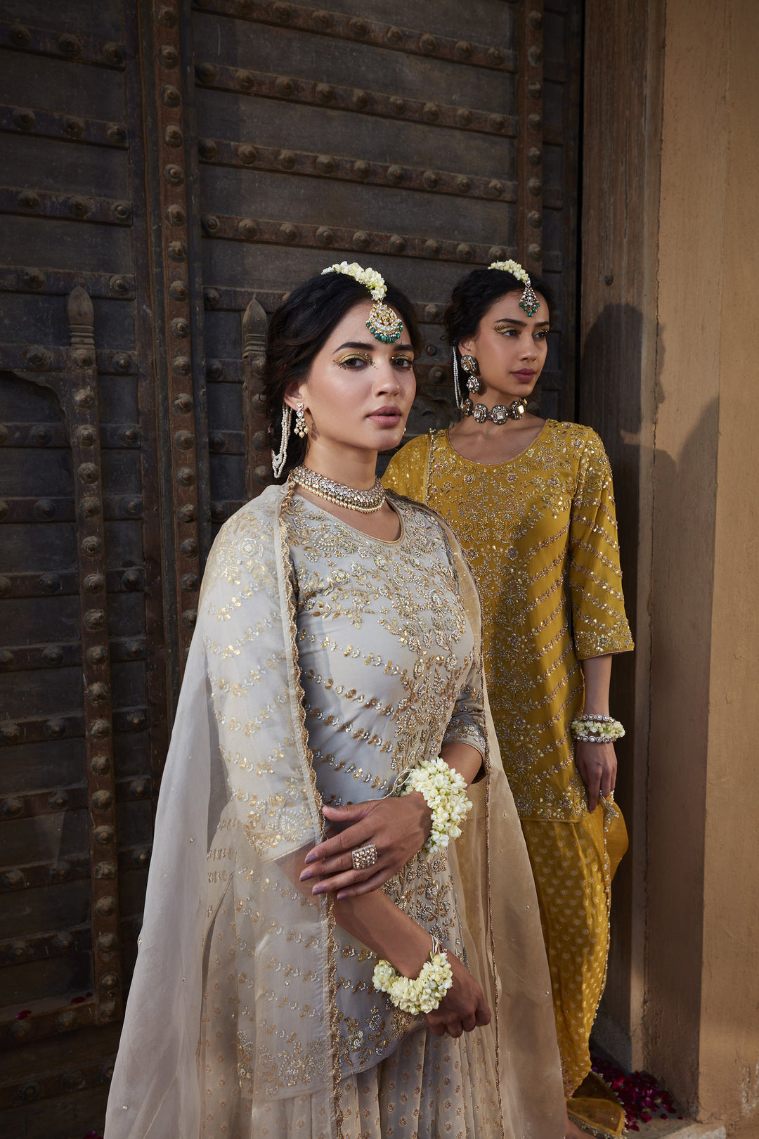white color Georgette Salwar Suits online Design